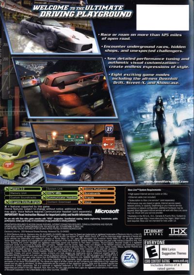 Need for Speed - Underground 2 (USA)